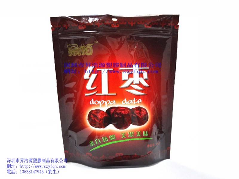 鋁箔自立袋2-紅棗包裝